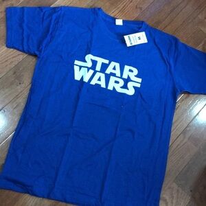 NWT blue Star Wars tshirt M